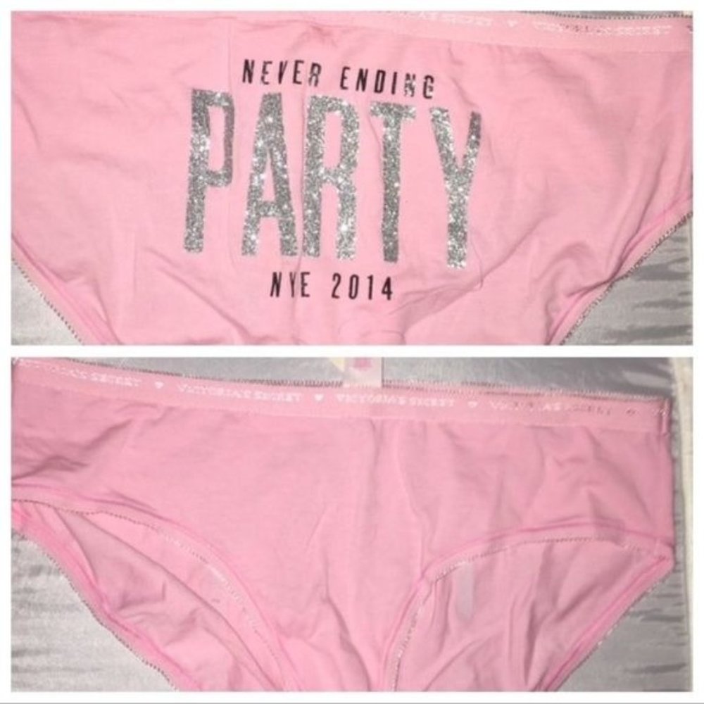Victoria’s Secret Pink large  L Hiphugger 2014 New Years Eve Party NWT